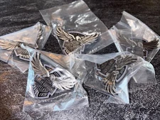 Lot Of 5 Harley-Davidson 115TH ANNIVERSARY PIN Soaring Eagle Bar & Shield New