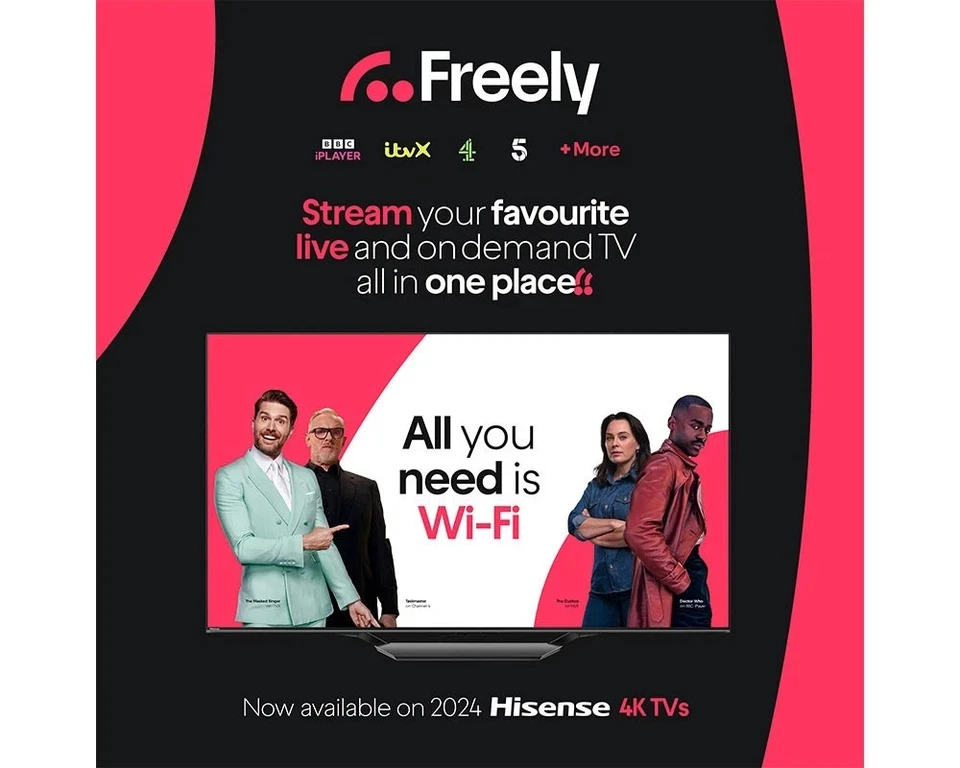 Hisense 50A6NTUK A6N 50" 4K UHD HDR Smart TV - Image 4 of 4