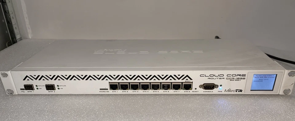 MikroTik CCR-1036 8G-2S+ Cloud Core Router FULL TESTED - Immagine 2 di 3