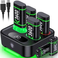 Xbox Controller Battery Pack for Xbox One/Xbox Series X S, 6PCS 3600Mah Xbox Rec