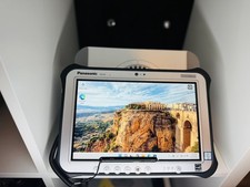 Panasonic Hardpad FZ-G1 MK4 i5-6° grado A 8 GB 256 SSD tablet diagnostico Win 11