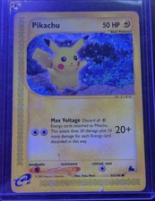 Vintage Pikachu 84/144 Skyridge Regular NonHolo Rare Pokemon Nintendo 2003 HP 50 on eBay