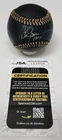 Peter Gammons Signed Auto Rawlings Official Black Major League Baseball JSA COA