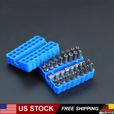 33 Tamper Proof Security Torq Hex Star Spanner Tri Wing Screwdriver Torx Bit Set