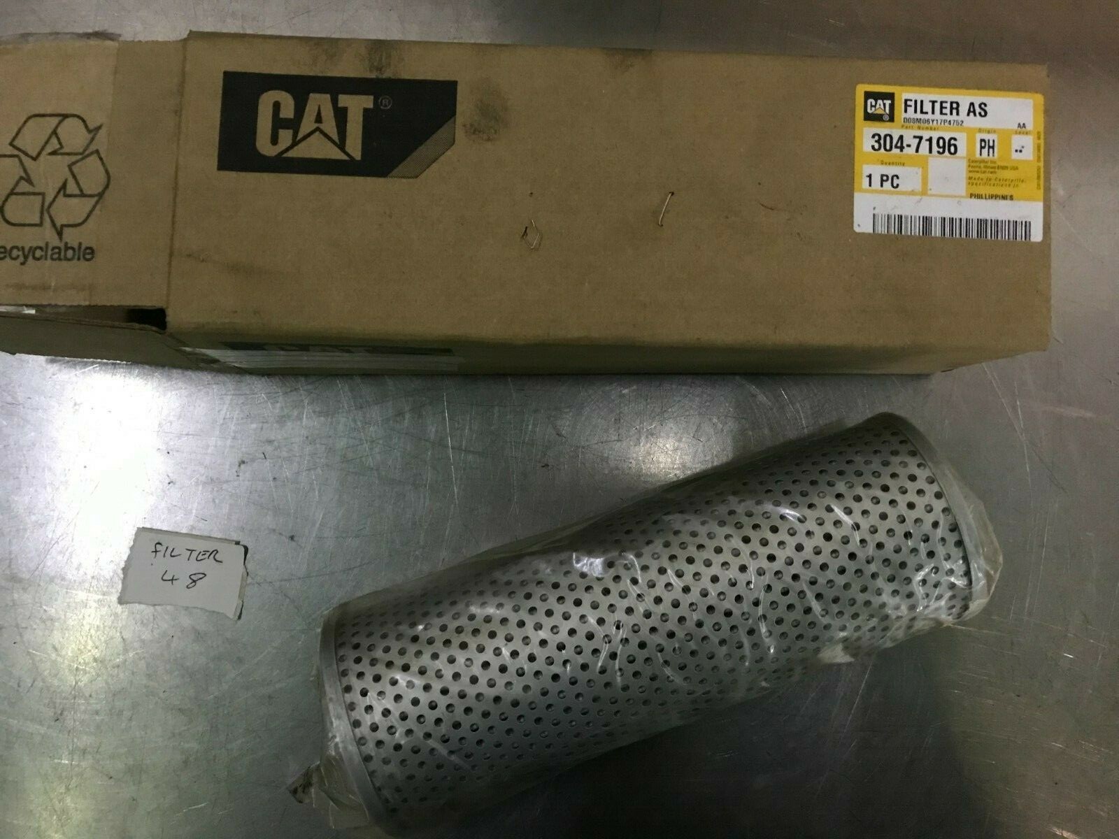Genuine Caterpillar Cat Hydraulic Filter 3047196 | eBay UK