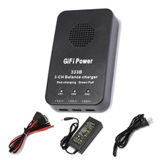 MaximalPower 3-in-1 Battery Balance Charger for Yuneec Breeze LiPo Drone Battery