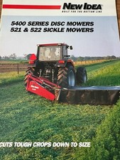 Original New Idea 5400 Series Disc Mowers, 521/2 Sickle Mowers Product Brochure