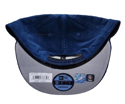DALLAS COWBOYS NFL NEW ERA 9FIFTY BASIC LOGO CORDUROY SNAPBACK HAT