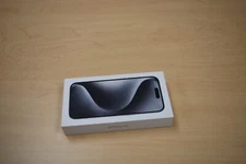 Apple iPhone 15 Pro White Titanium 128 GB Empty Box Only