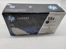 HP 15X Black Toner Cartridge High-Yield 1200 1220 3300 3380 C7115X