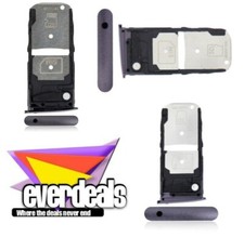 Motorola MOTO Z4 / Z4 PLAY XT1980 SIM CARD TRAY HOLDER PHONE PART / SINGLE DUAL