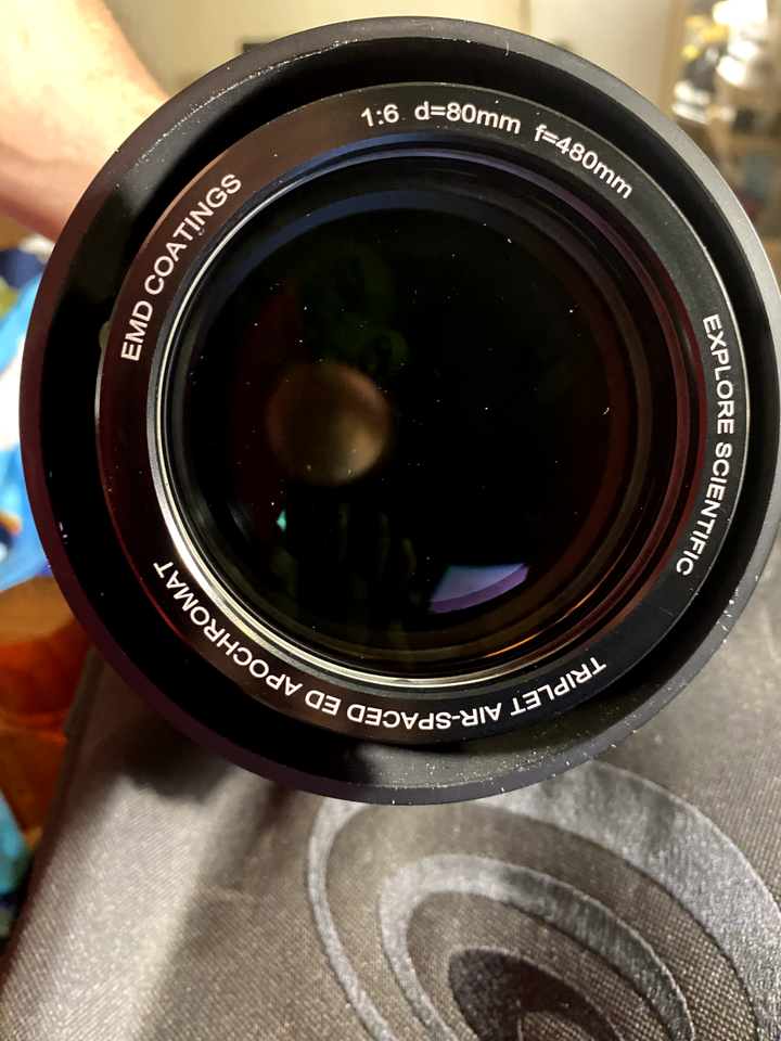 Explore Scientific ED80 Air-Spaced Apochromatic 80mm Triplet Refractor ...