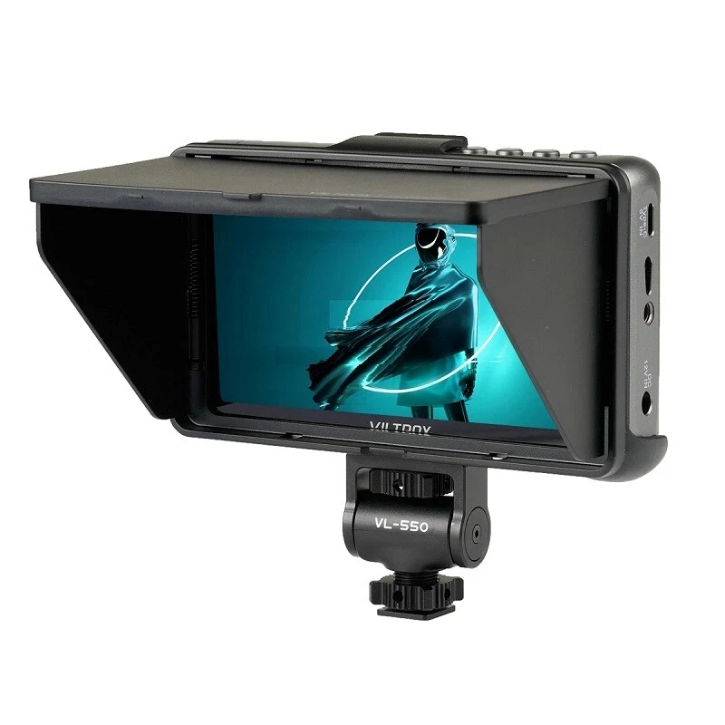 DE Viltrox DC-550 Pro 5,5" Touchscreen Kamera Field Monitor 4K HDMI Monitor - Bild 4 von 4