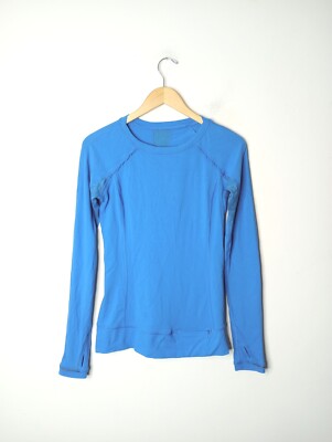 Lululemon Full Tilt Long Sleeve Cornflower Size 6 W3C23S Rulu