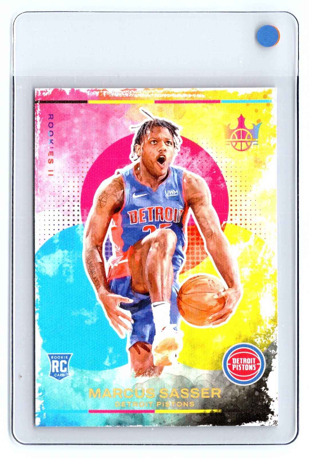 2023-24 Panini Court Kings Rookies II #120 Marcus Sasser (RC) DETROIT PISTONS