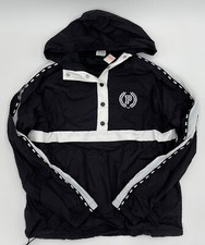 Victoria's Secret PINK Quarter Button Up Hoodie Anorak Jacket X/S S NWT