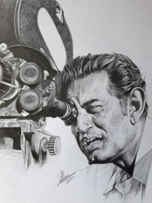 Satyajit Ray Apur Sansar Orig Film Movie Shooting Script Mega Rare India 1959