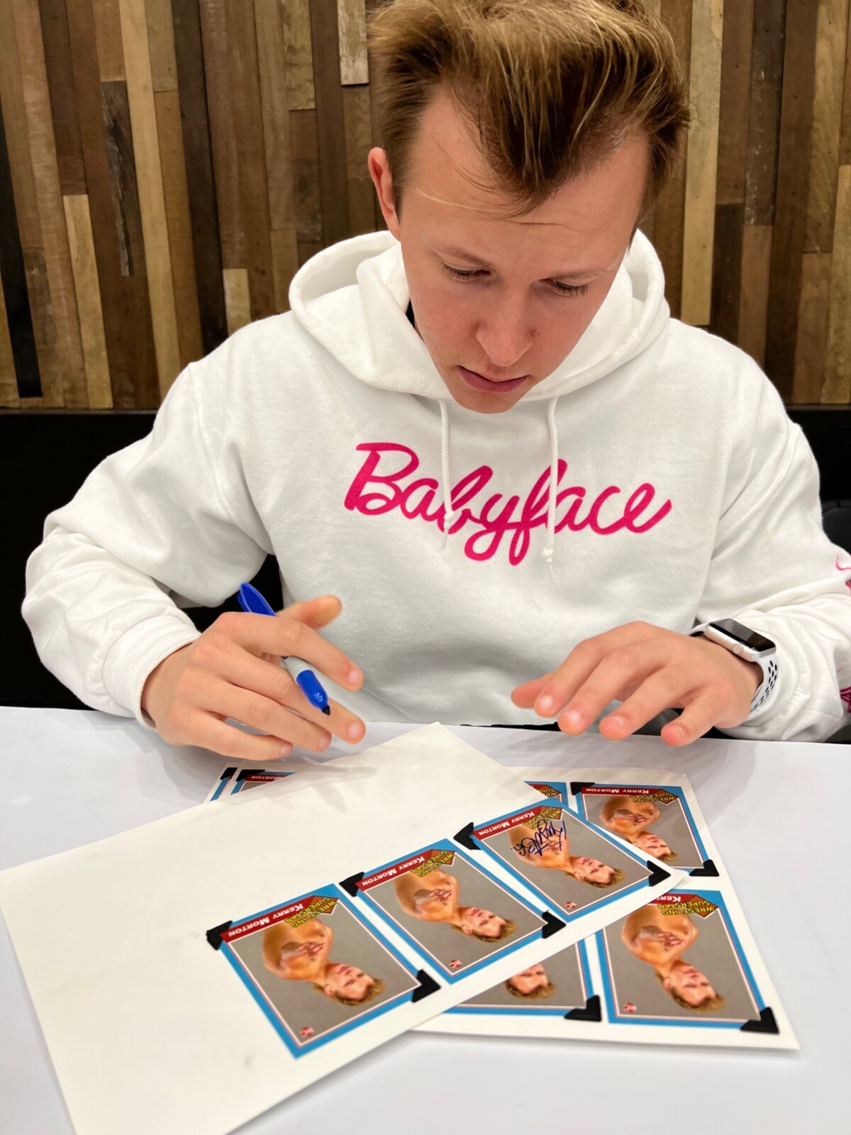 Kerry Morton Signed Pro Wrestling Trading Card Loot Exclusive Rookie Card RC NWA