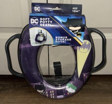 Soft Padded Potty Seat Batman DC Comics Training Toddler/Kids/Child Storage Hook