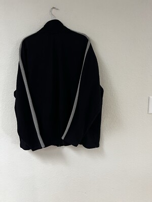 2000’s ST. JOHN COLLECTION ロングジャケットUSA製 Vintage St. John's Bay MensBlack XXL Tall RN93677 Jacket With Grey