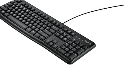 Logitech Niederlande 920-002508 NL Logitech K120 Wired Keyboard Black NL Layout