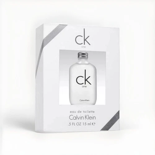 Calvin Klein CK One Eau De Toilette  0.5 fl oz Splash Unisex With Gift Box