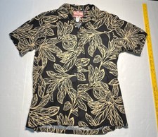 Vintage 90s RJC Hawaiian Shirt Floral 100 Cotton Made In USA Large