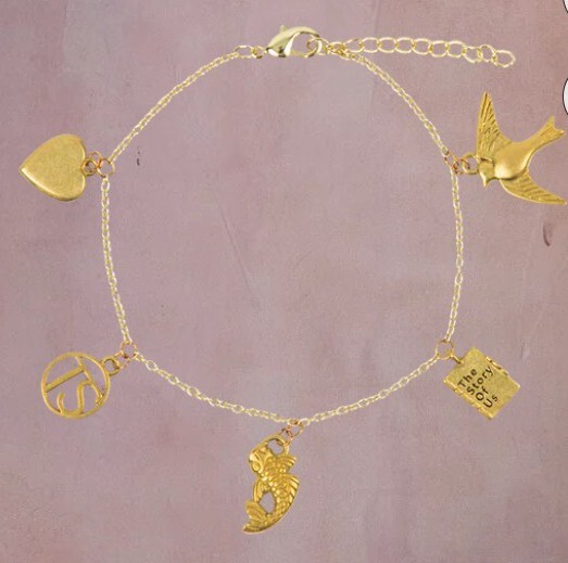 Brand New Licensed Taylor Swift SPEAK NOW CHARM BRACELET 18k