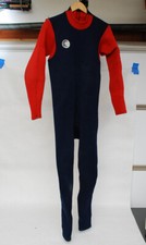Vintage Mens O'Neill Wetsuit 60s 70s Blue  Red Retro Longboard Large Fullsuit