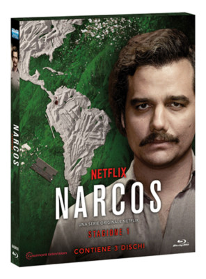 Narcos Saison 1 (Pablo Escobar Netflix) (3 Blu-Ray) Eagle Pictures