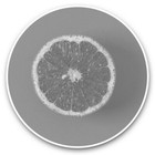 2 x Vinyl Stickers 25cm (bw) - Red Grapefruit Healthy Fruit  #39365