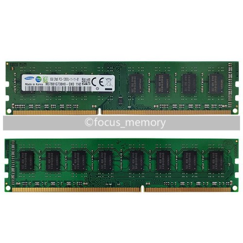 Samsung 10pcs 8 GB DDR3-1600MHz PC3-12800 2Rx8 DIMM Desktop Memory 240-PIN Batch - Picture 3 of 5