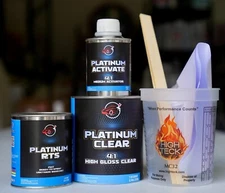 GM Chevy Pint Ready To Spray Auto Basecoat Paint +Clear Coat Kit PICK YOUR COLOR