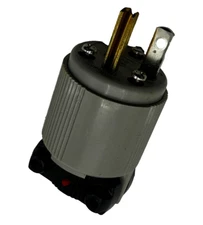 Arrow Hart 6766 Safety-Grip Plug 20A 125V 2P 3 Wire Ground Nema 5-20P LOT OF 5⭐