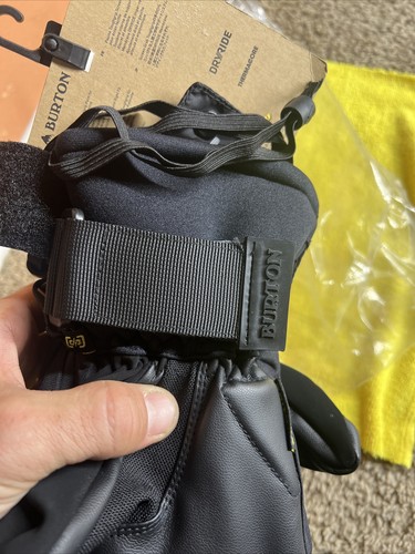 Brandneu Burton Stützhandschuh schwarz True Black mittlere Größe Unisex Herren oder Damen - Bild 13 von 18