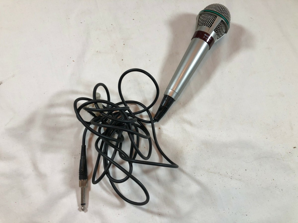 Vintage SONY MICROPHONE Model # F-V30T Nice | eBay