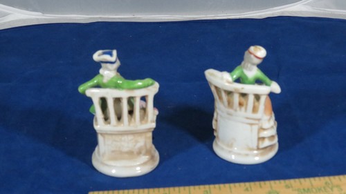 Vintage 18th Century Style Couple Porcelain Figurines - Picture 3 of 5