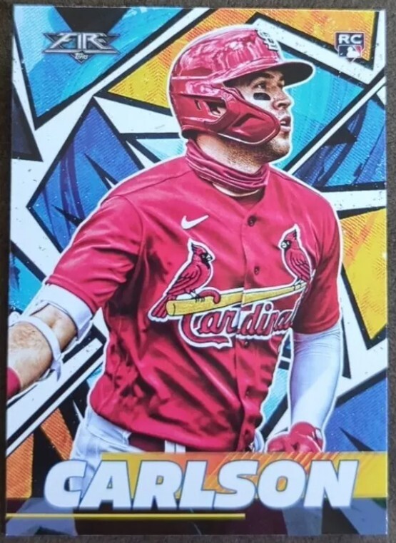 TOPPS MLBカード DEFINITIVE COLLECTION DYLAN CARLSON ST. LOUIS CARDINALS 13/25 #DRA-DC1 送料無料 中古 IT1 TOPPS MLBカード DEFINITIVE COLLECTION DYLAN CARLSON ST
