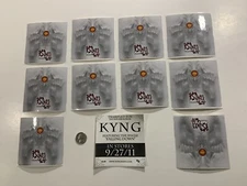 KYNG Trampled Sun 10 PROMO STICKERS for cd/lp EDDIE VELIZ Beyond the Dead Woods