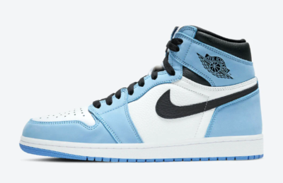Air Jordan 1 Retro High OG UNC University Blue White 555088 575441