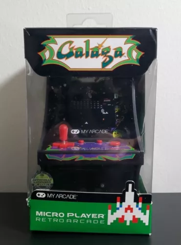 Galaga Mini My Arcade Cabinet Game Machine Retro Micro Player Open Box
