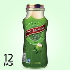 Taste Nirvana All Natural Real Coconut Water  | 12 x 9.5oz Bottles
