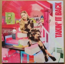 Meghan Trainor Signed Takin' It Back LP Vinyl Album PSA/DNA auto