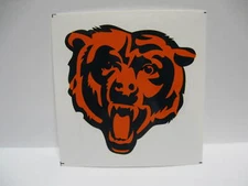 2013 Chicago Bears Logo Vinyl Peel Off Sticker  21/2"