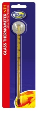 AquaNova Aquarienthermometer mit Saugnapf - Thermometer