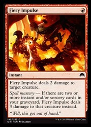 Fiery Impulse - Magic Origins - #145 - Common Instant