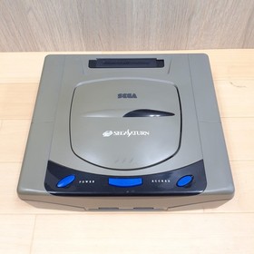 SEGA SATURN CONSOLE bundle with 2 controllers & 8 games Japan NTSC-J tested