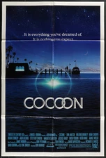 Cocoon (1985) Original Movie Poster Folded 27x41