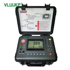 VLUUKE Digital Insulation Tester 10kv Insulation Resistance Meter