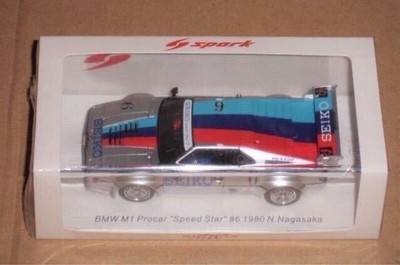 Spark 1/43 BMW M1 Procar Speedster #6 1980 Naoki Nagasaka | eBay